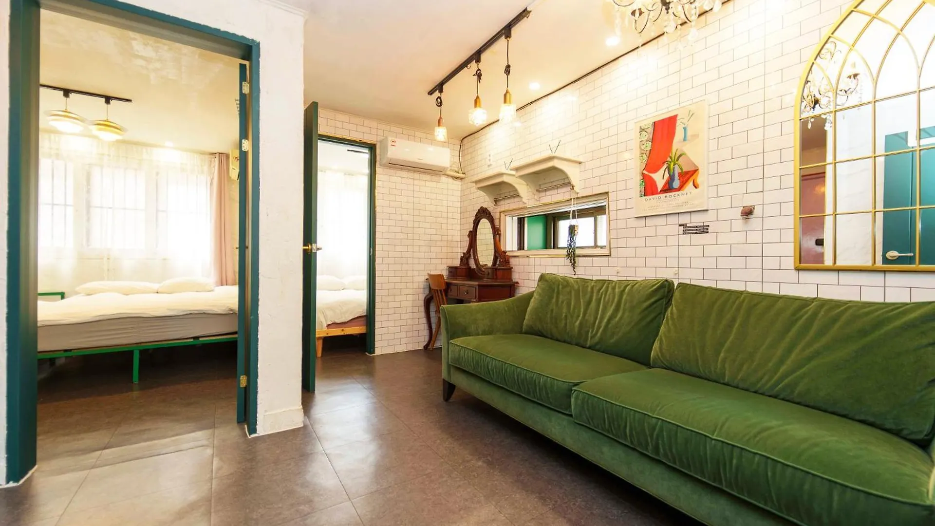 Apartmán 1.Hongdae@ Cozy House 5Room.4Bath. Soul