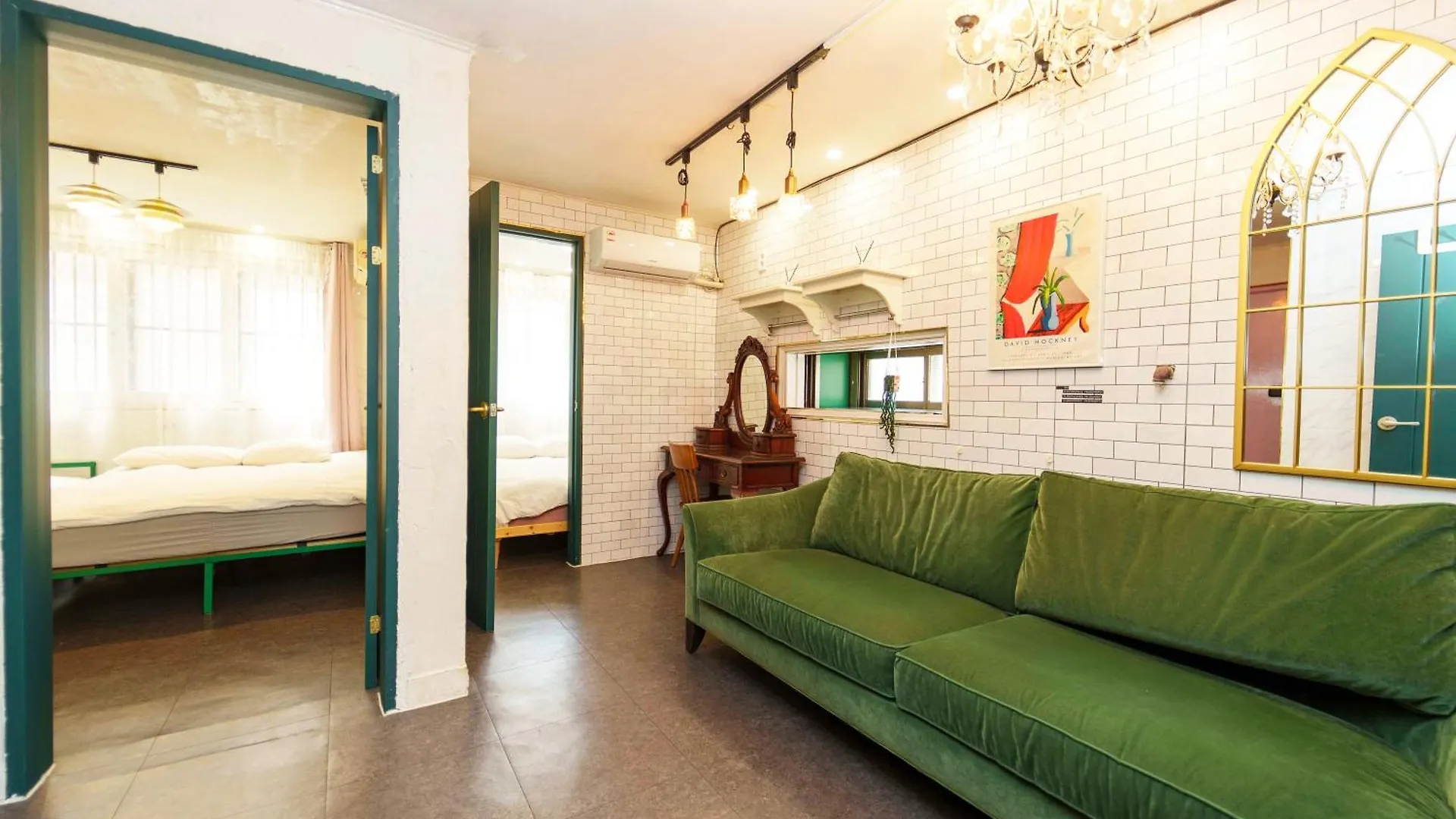 1.Hongdae@ Cozy House 5Room.4Bath. Szöul Apartman